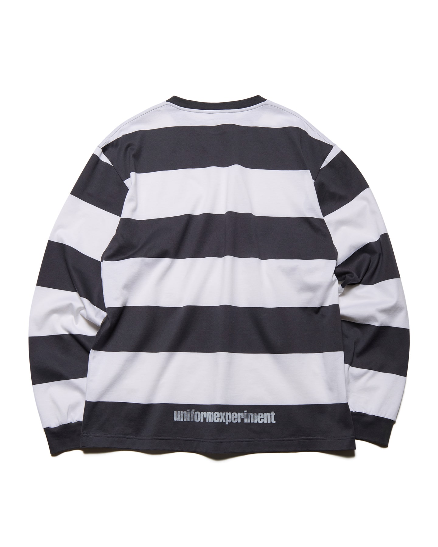 ひか　uniform experiment スター ボーダー ロンT uniform experiment / BORDER L/S TEE (White)